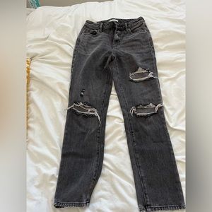 Pacsun black ripped jeans